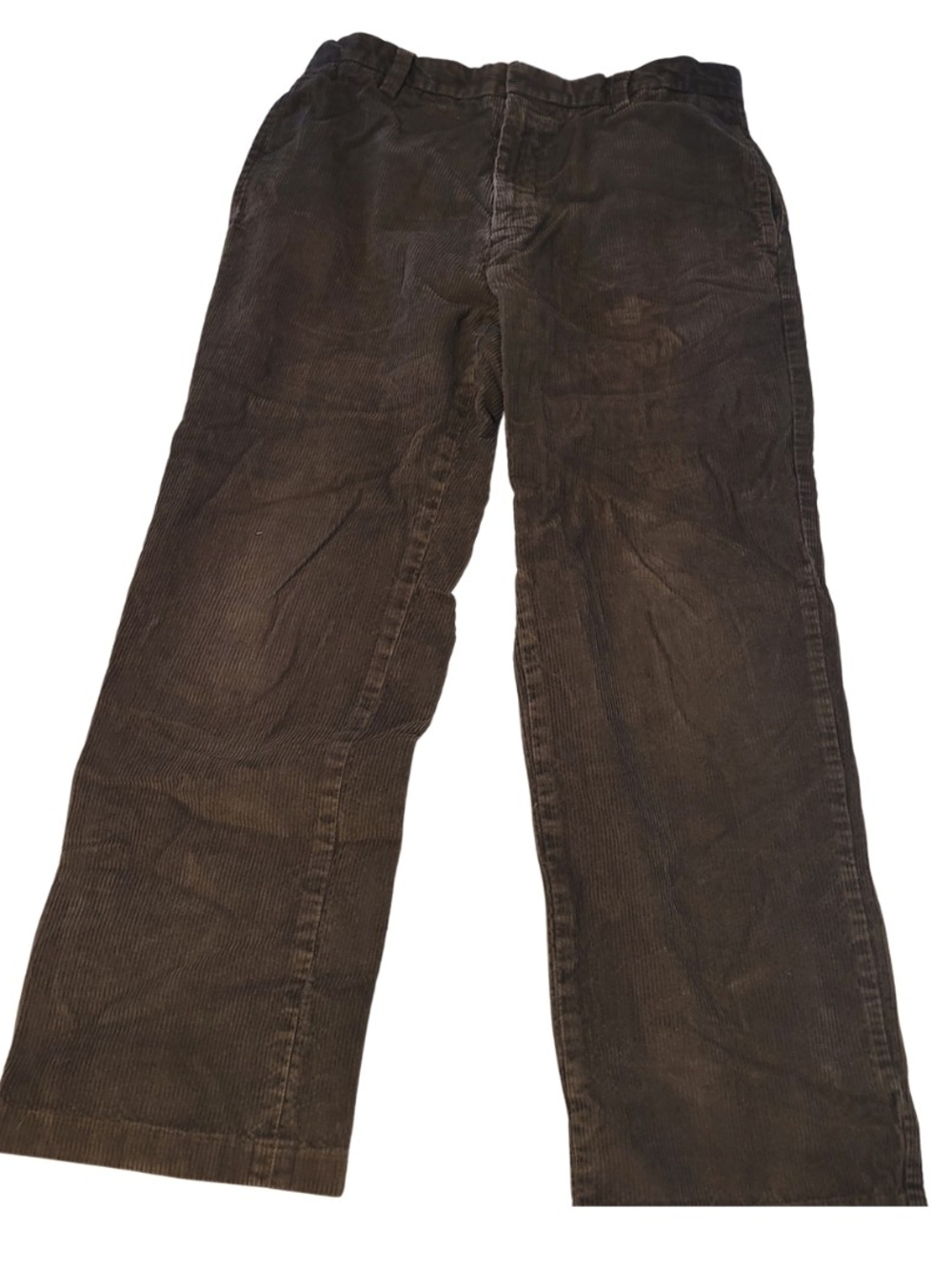 Nautica Men's Brown Corduroy Straight Leg Pants